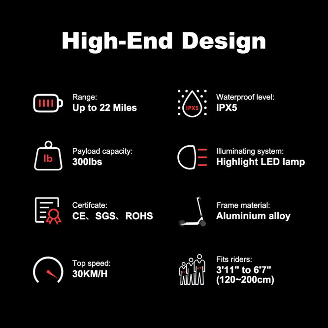 e-Scooter (350 W motor)