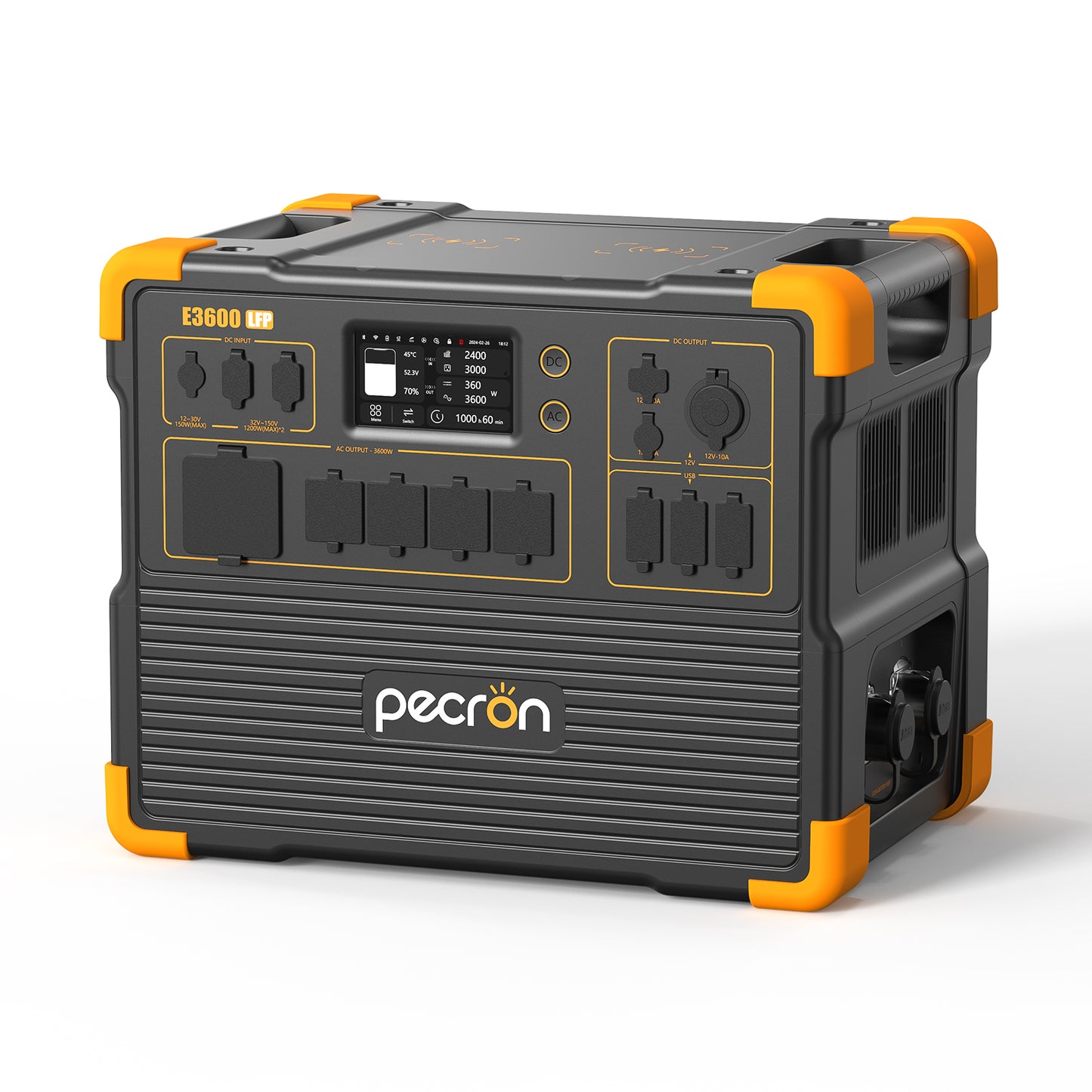 PECRON E3600 LFP PORTABLE POWER STATION