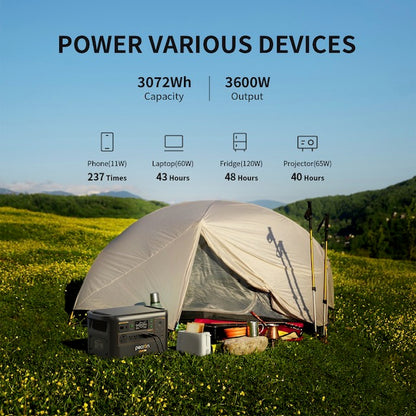 F3000LFP PORTABLE POWER STATION