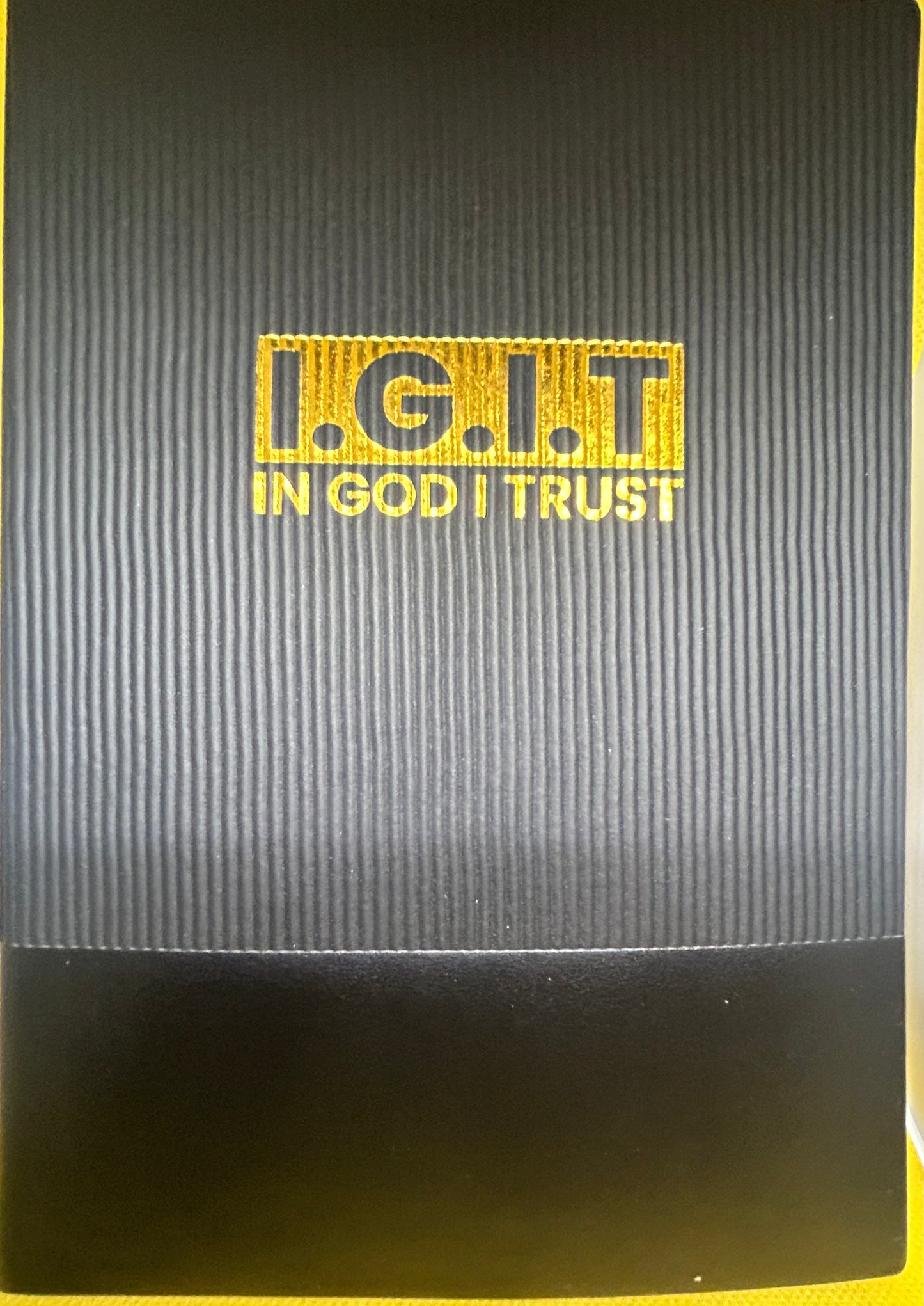 Journal - I.G.I.T Soft Cover PU Leather Journal