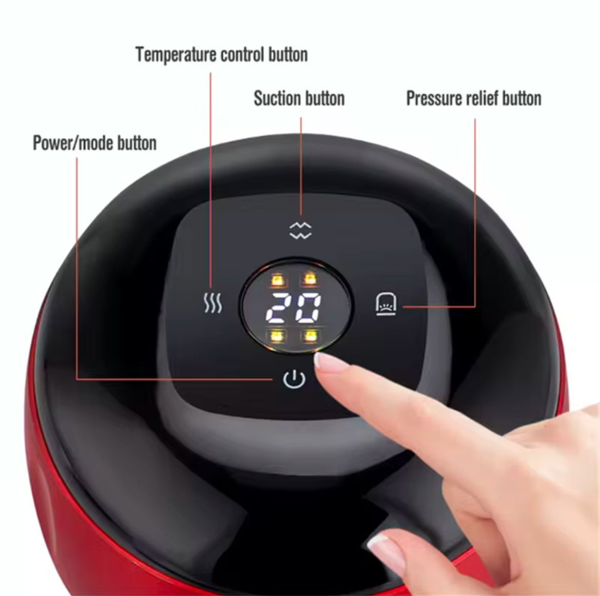 Intelligent Breathing Cupping Massage Instrument