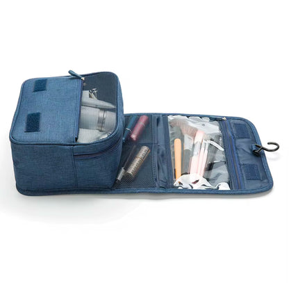 Toiletries Bag - Compact Folding & Hanging