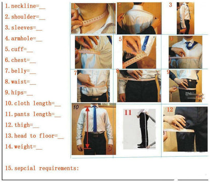 Custom Dress Suit & Tuxedo (2 pc., 3 pc., Made To Order)