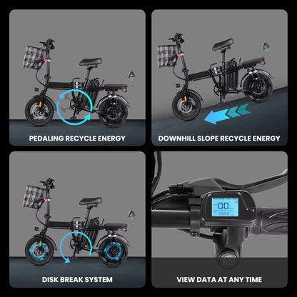 A9 Folding eBike