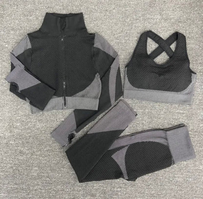 3-Piece Seamless Fitness Set (Women)