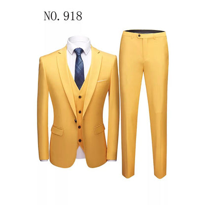 Custom Dress Suit & Tuxedo (2 pc., 3 pc., Made To Order)