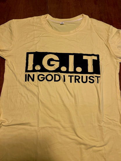 I.G.I.T (In God I Trust) T-shirt