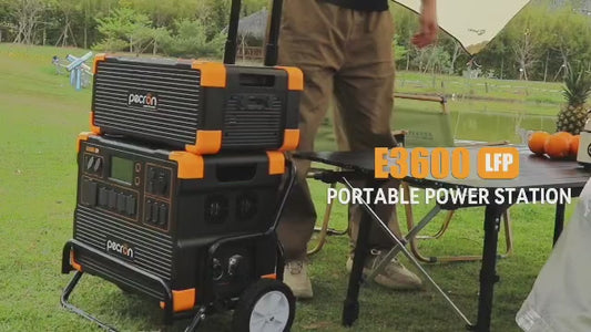 PECRON E3600 LFP PORTABLE POWER STATION